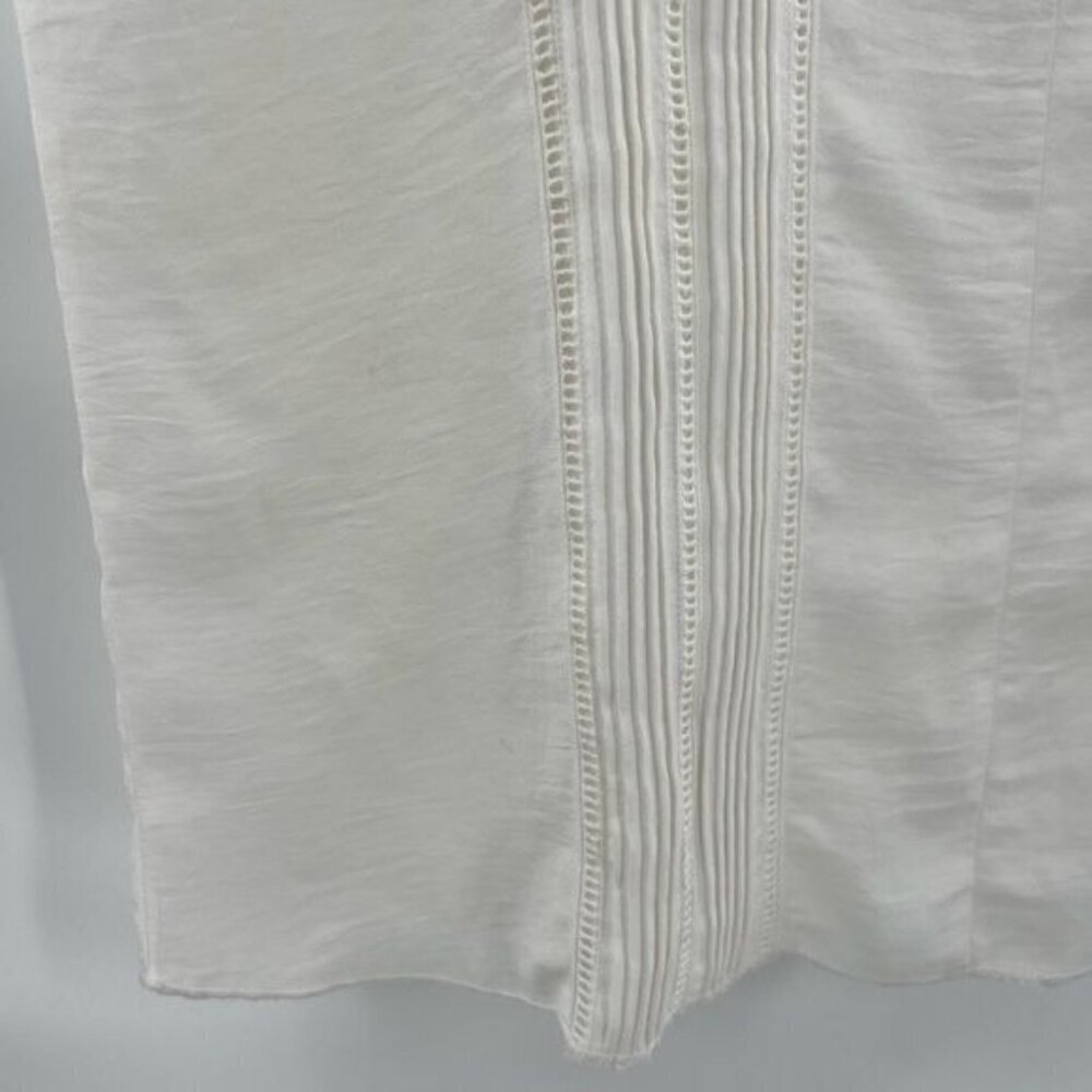 All Row white shift dress size S sleeveless - Picture 3 of 8